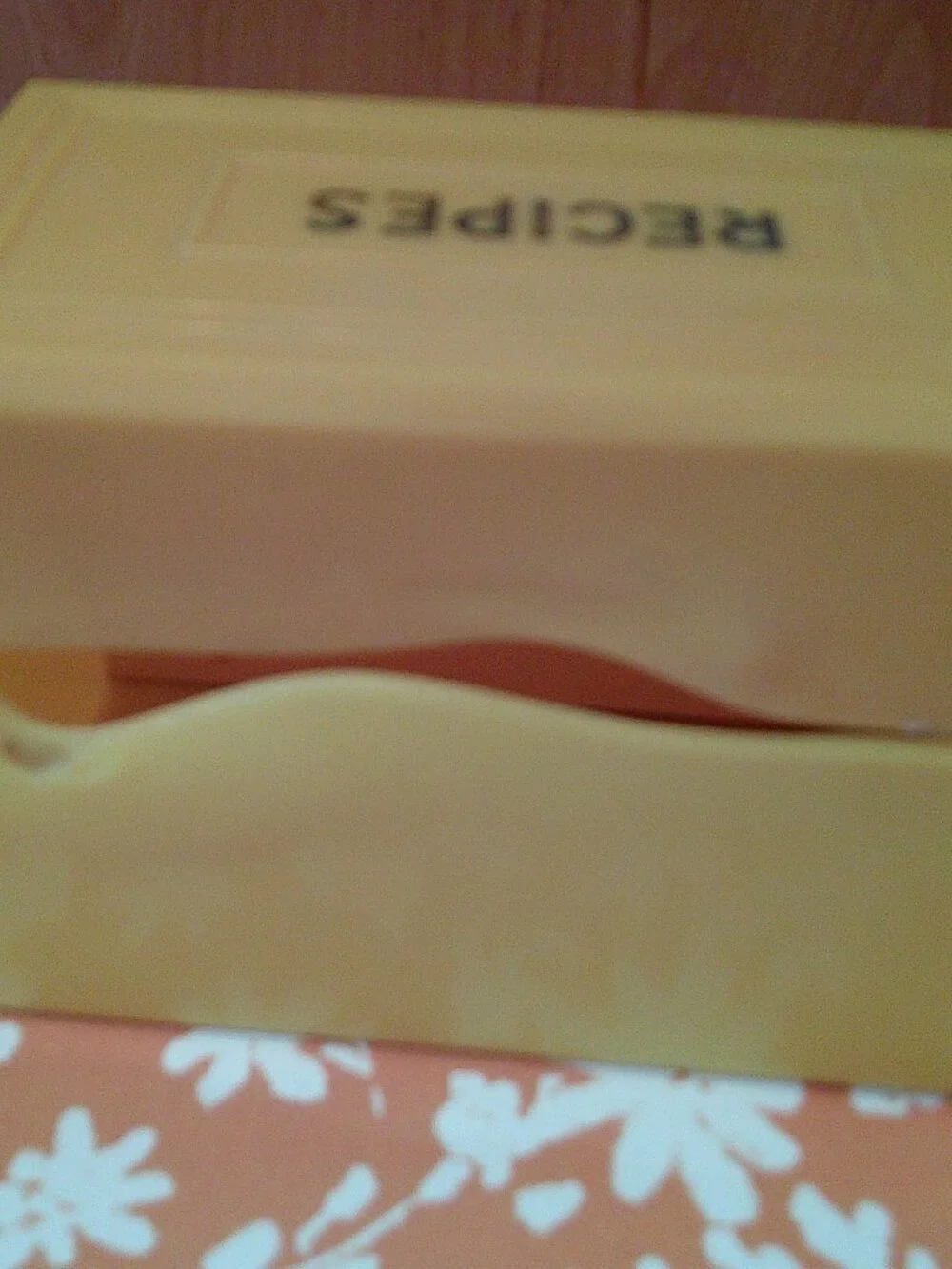 VTG Black Americana Yellow Recipe Box & Porcelain Aunt Jemima Thimble - Picture 9 of 14